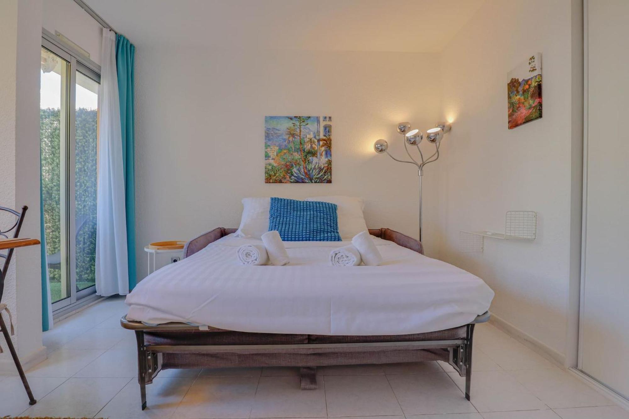 "Charmant Studio" Plein Centre, Calme, Terrasse Menton Bagian luar foto
